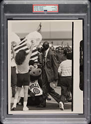 1991 Michael Jordan NBA Champs Original Chicago Tribune Photograph PSA/DNA Type I