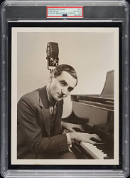 1934 Irving Berlin Original National Broadcasting Company Photograph PSA/DNA Type I