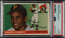1955 Topps #164 Roberto Clemente Rookie PSA VG-EX 4
