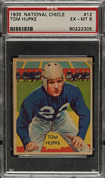 1935 R331 National Chicle Football #12 Tom Hupke PSA EX-MT 6
