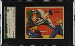 1935 R331 National Chicle Football #22 Shipwreck Kelley SGC EX 60