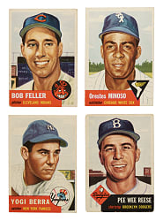 1953 Topps Partial Set (168/274)