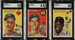 1954 Topps Near-Complete Set (247/250)
