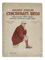 1919 Cincinnati Reds (vs. Chicago White Sox) World Series Program