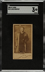 1888 N332 S.F. Hess "Athletes & Celebrities" Jack Dempsey SGC VG 3