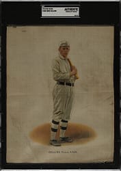 1912 S81 Large Silk Premium #100 Eddie Collins - SGC