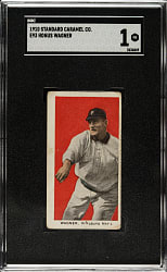 1910 E93 Standard Caramel Honus Wagner SGC POOR 1