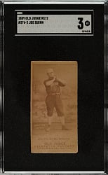 1889 N172 Old Judge Joe Quinn SGC VG 3