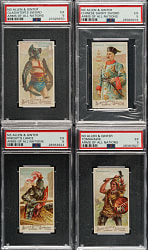 1887 N3 Allen & Ginter "Arms of All Nations" PSA-Graded Collection (18)