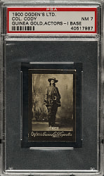 1900 Ogden's Guinea Gold "Buffalo Bill" Cody PSA NM 7 - Highest Graded!