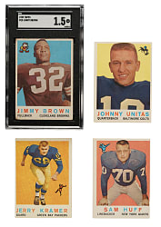 1959 Topps Football Complete Set (176)