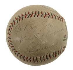 Lou Gehrig Single-Signed Baseball - PSA/DNA