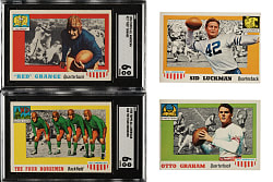 1955 Topps All-American Football Near-Complete Set (94/100)