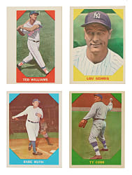 1960 Fleer All-Time Greats Complete Set (79)