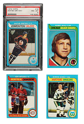 High-Grade 1979-1980 Topps Hockey Complete Set (264) Including Wayne Gretzky Rookie PSA NM-MT 8