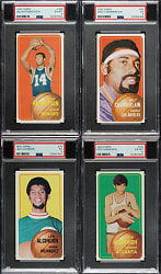 1970-1971 Topps Basketball Complete Set (175) Including #123 Pete Maravich Rookie PSA EX-MT 6