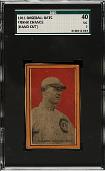 1911 "Baseball Bats" Frank Chance SGC VG 40