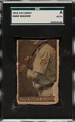 1912 J=K Candy Honus Wagner Batting Type 2