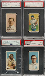 1909-1911 T206 White Border PSA- and SGC-Graded Collection (34) Including Hal Chase and Chick Gandil