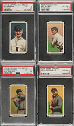 1909-1911 T206 White Border PSA VG-EX+ 4.5 Collection (24)
