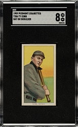 1909-1911 T206 White Border Ty Cobb Bat On Shoulder SGC NM/MT 8 - 1 of 1 - Highest Graded!