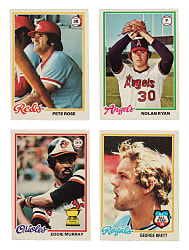 High-Grade 1978 O-Pee-Chee Complete Set (242)