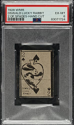 1928 W565 Oswald Lucky Rabbit PSA EX-MT 6