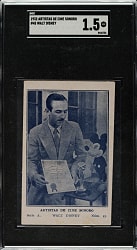1932 Artistas De Cine Sonoro #45 Walt Disney SGC FAIR 1.5