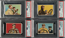 1910 T36 Hassan/Mecca "Auto-Drivers" PSA-Graded Near-Complete Set (21/25)