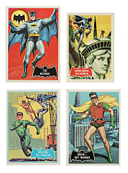 1960s Topps "Batman" Complete Set Collection (10 Sets, 447 Cards)