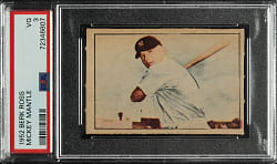 1952 Berk Ross Mickey Mantle PSA VG 3