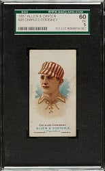 1888 N28 Allen & Ginter Charles Comiskey SGC EX 60