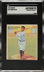 1933 R319 Goudey #144 Babe Ruth - SGC