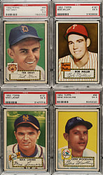 1952 Topps Low-Number PSA-Graded Collection (18)
