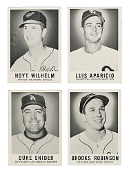 1960 Leaf Complete Set (144) Plus One Variation