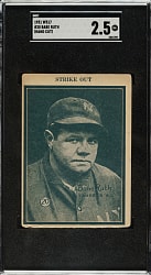 1931 W517 #20 Babe Ruth Portrait SGC GOOD+ 2.5