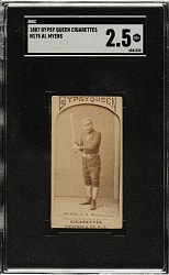 1887 N175 Gypsy Queen Al Myers SGC GOOD+ 2.5