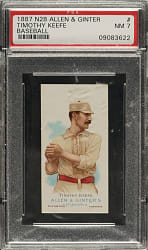 1888 N28 Allen & Ginter Tim Keefe PSA NM 7