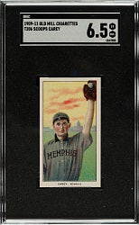 1909-1911 T206 White Border Scoops Carey Southern Leaguer SGC EX/NM+ 6.5 - Old Mill Back