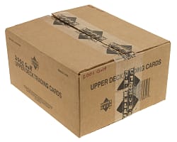 2001 Upper Deck Golf Original Unopened Hobby Box Case (12 Boxes)