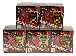 2021-2022 Panini Donruss Elite Basketball Factory-Sealed Unopened Hobby Box Collection (5 Boxes, 100 Packs) - Cade Cunningham Rookie Year