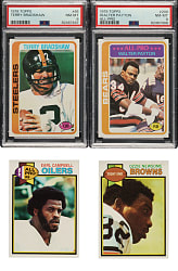 High-Grade 1978 and 1979 Topps Football Complete Set Pair (2 Sets, 1,056 Cards)