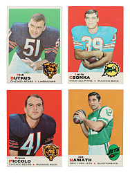 1969 Topps Football Complete Set (263)