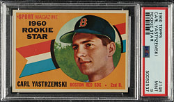 1960 Topps #148 Carl Yastrzemski Rookie PSA MINT 9