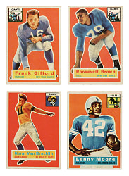 1956 Topps Football Complete Set (120) Plus Checklist