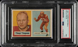 1957 Topps Football Unopened Cello Pack PSA NM 7 - Possible Rookie Cards of Unitas, Starr, or Hornung