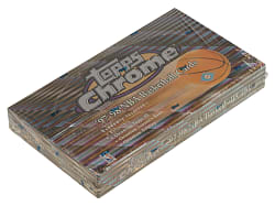 1997-1998 Topps Chrome Basketball Factory Sealed Unopened Hobby Box (24 Packs) - Tim Duncan and Tracy McGrady Rookie Year