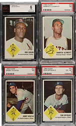 1963 Fleer Complete Set (67) Including Checklist