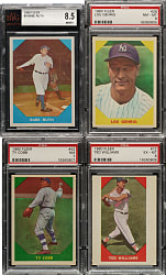 1960 Fleer All-Time Greats Complete Set (79)
