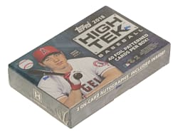 2018 Topps High Tek Factory-Sealed Unopened Hobby Box (40 Cards) - Shohei Ohtani and Rafael Devers Rookie Year